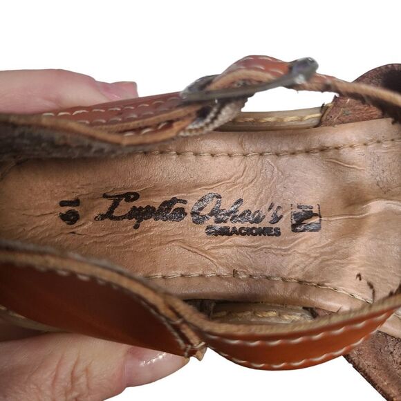 Lupita Ochoa's Kids Sandals Leather Colorful Embroidered - Picture 7 of 15